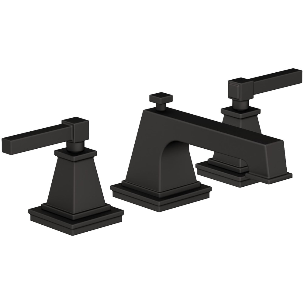 Malvina 1.2 GPM Widespread Bathroom Faucet with Pop-Up Drain Assembly with Lever Handles