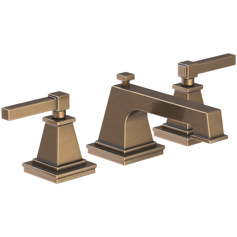 Malvina 1.2 GPM Widespread Bathroom Faucet with Pop-Up Drain Assembly with Lever Handles