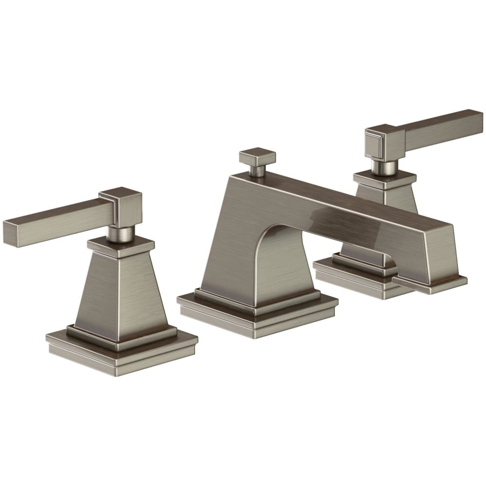 Malvina 1.2 GPM Widespread Bathroom Faucet with Pop-Up Drain Assembly with Lever Handles