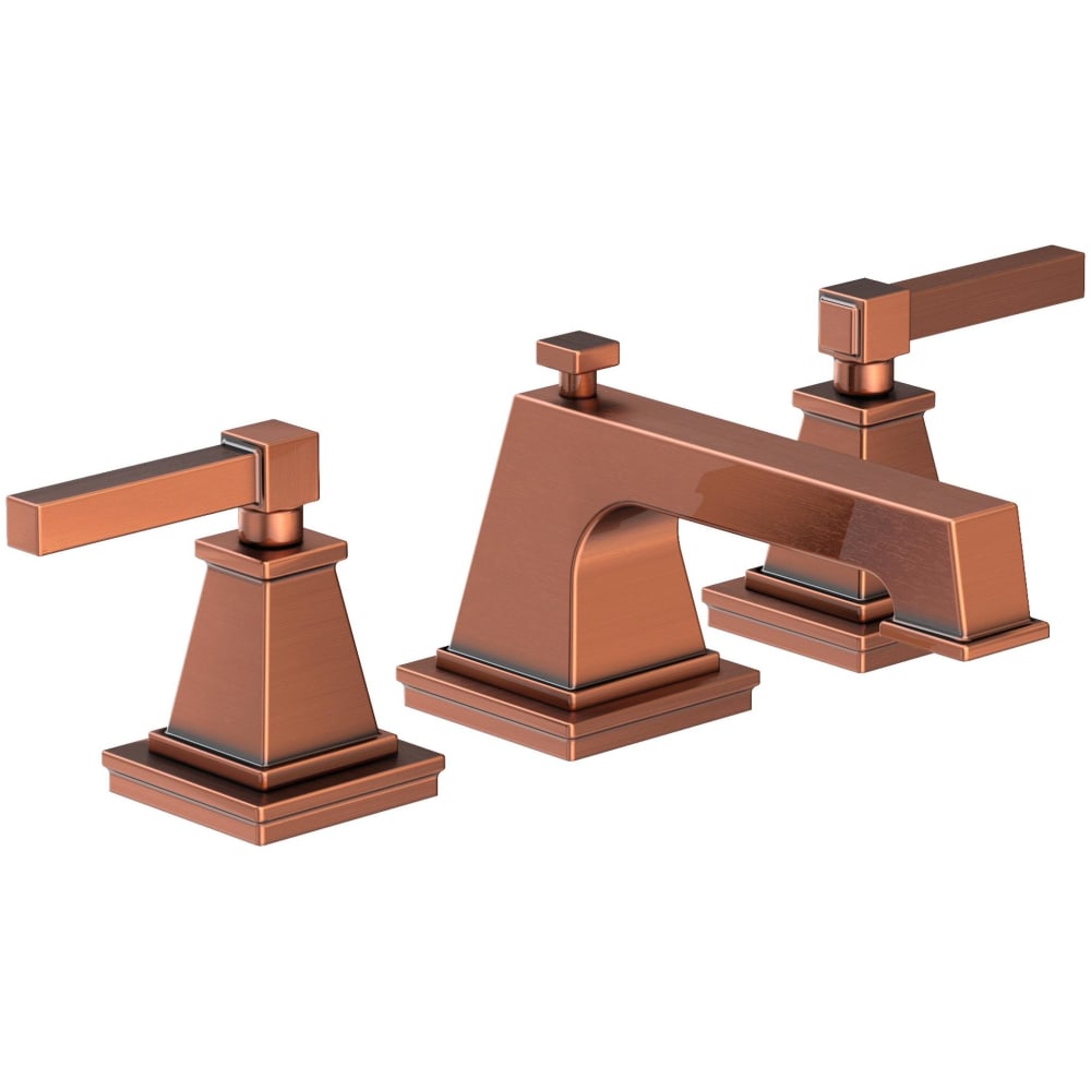 Malvina 1.2 GPM Widespread Bathroom Faucet with Pop-Up Drain Assembly with Lever Handles