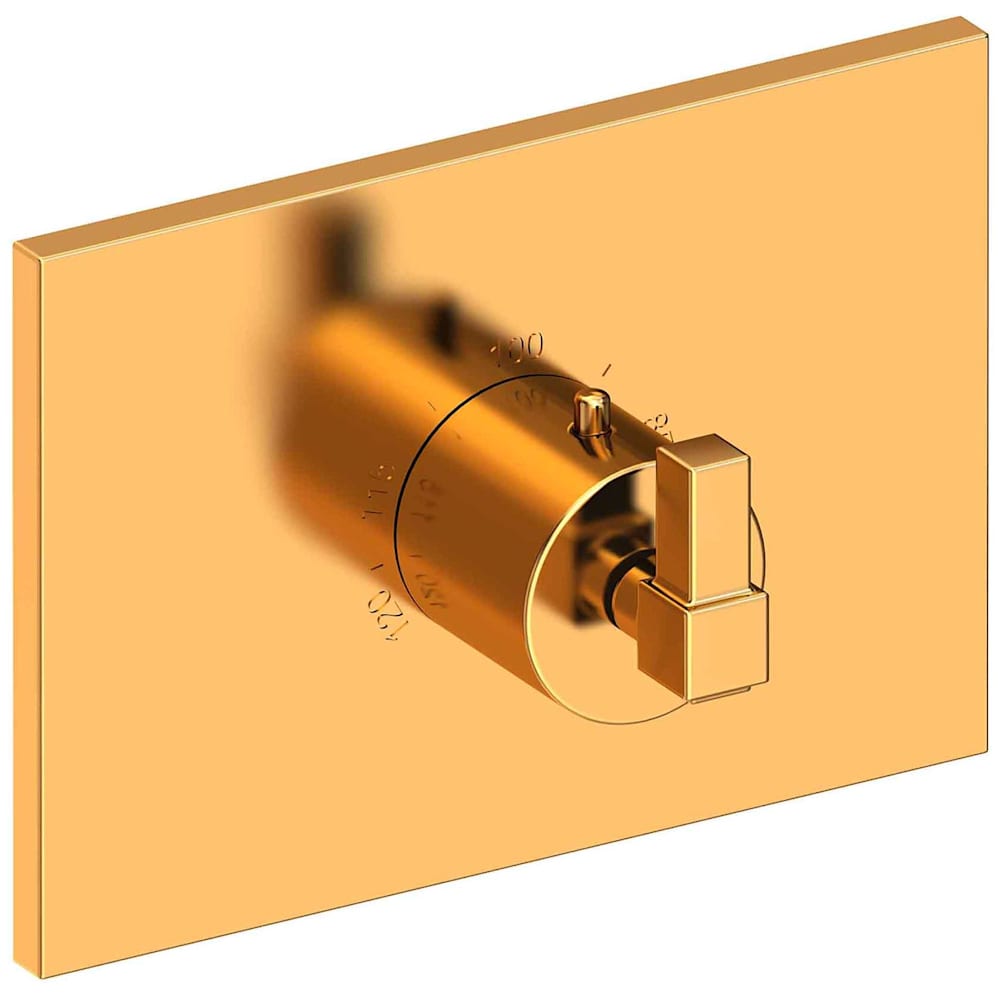 Malvina Thermostatic Valve Trim Only with Single Lever Handle and Diverter Functionality - Less Rough In