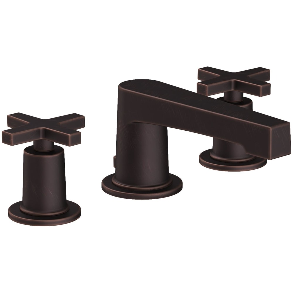 Dorrance 1.2 GPM Widespread Bathroom Faucet with Pop-Up Drain Assembly with Cross Handles