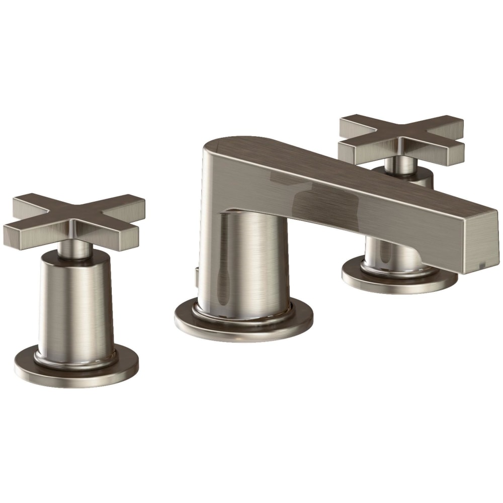 Dorrance 1.2 GPM Widespread Bathroom Faucet with Pop-Up Drain Assembly with Cross Handles