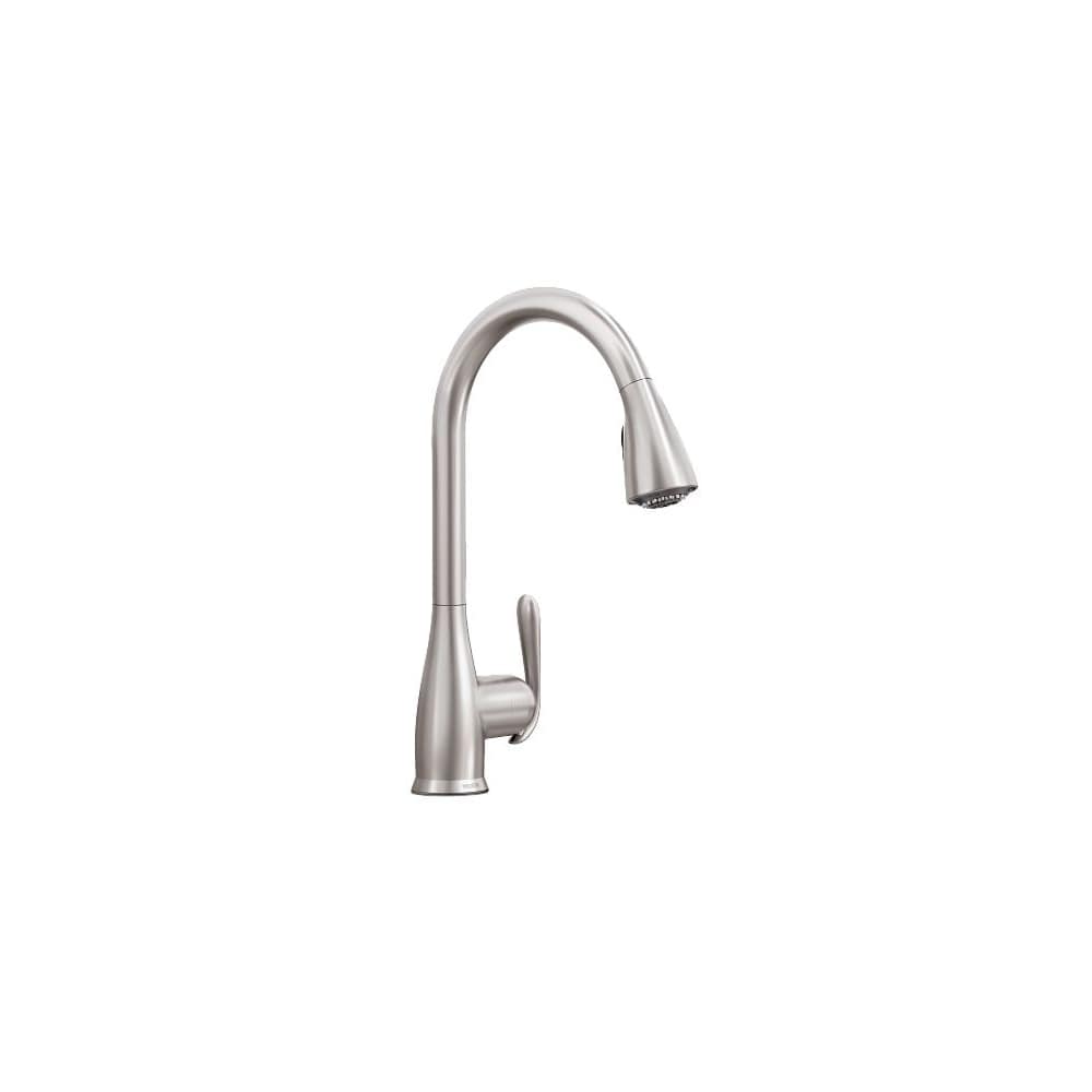 Moen Haysfield One-Handle High Arc Pulldown Kitchen Faucet Spot Resist Stainless