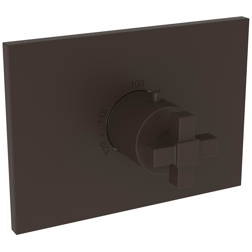 Malvina Thermostatic Valve Trim Only with 1 Cross Handles - Less Rough In