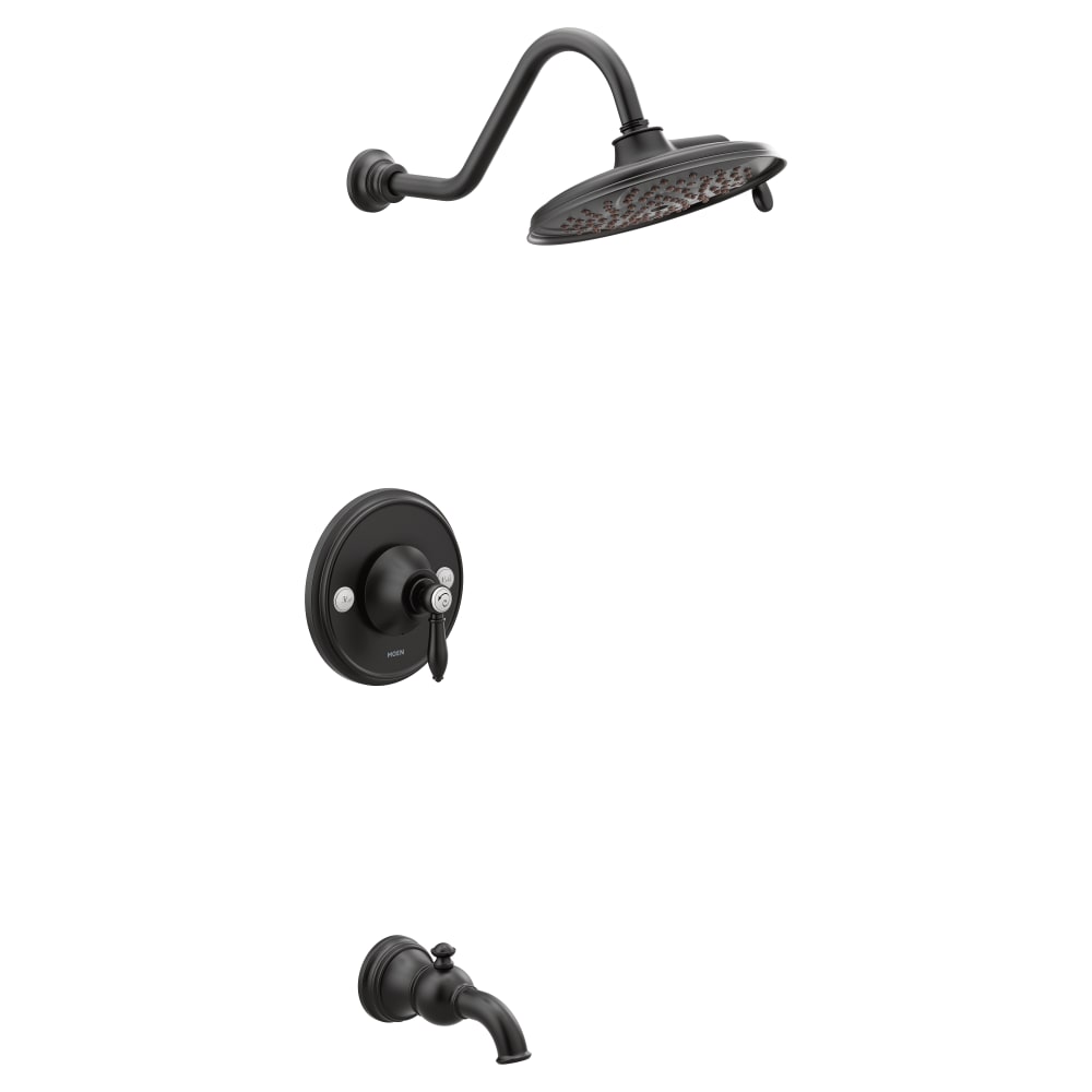Moen Fina 1.75 GPM Eco-Performance Rainshower Shower Head with Immersion Technology Brushed Gold