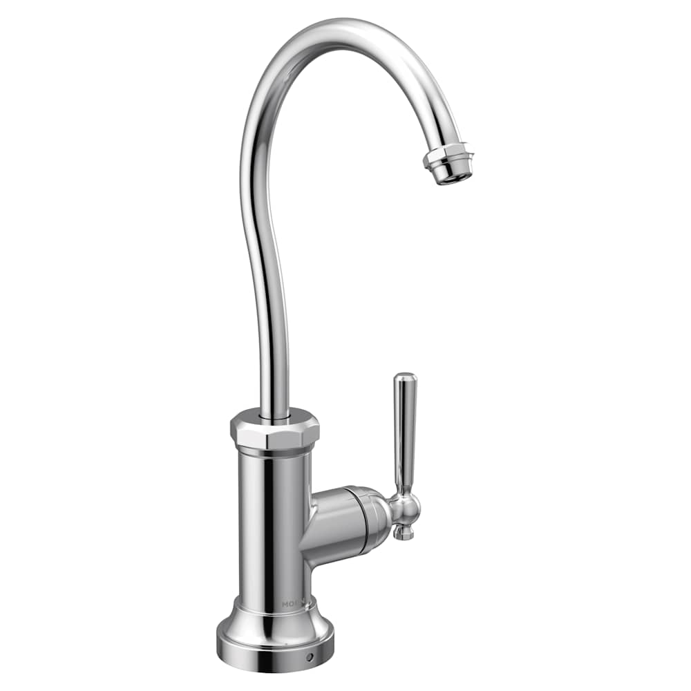 Moen Cia 1.5 GPM Single Hole Bar Faucet Spot Resist Stainless