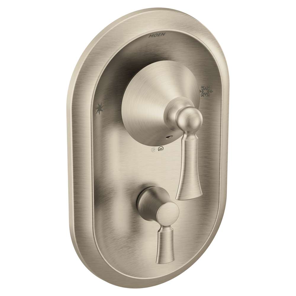Moen Deck Mounted Roman Tub Filler Trim from the Caldwell Collection (Valve Included) Chrome