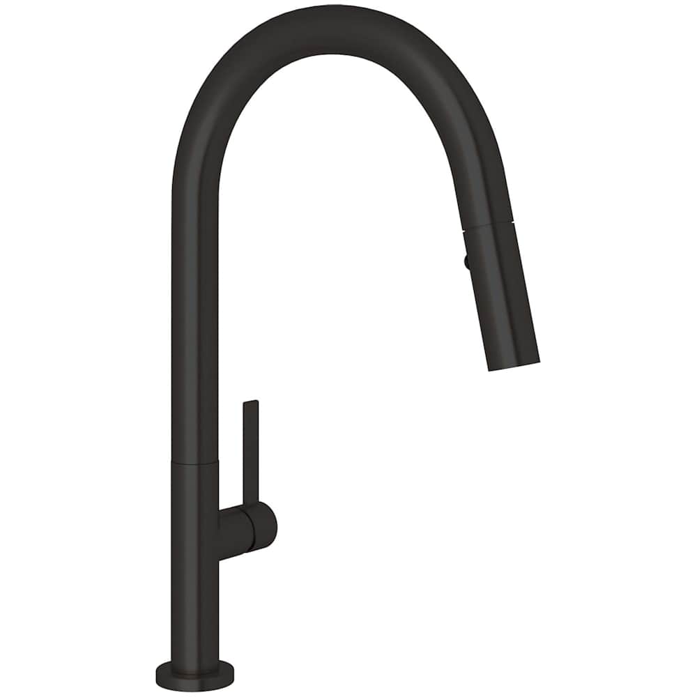 Lux 1.8 GPM Single Hole Pull Down Kitchen Faucet