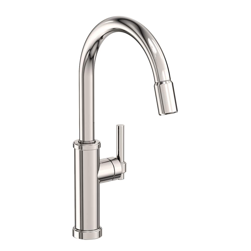 Seager 1.8 GPM Single Hole Pull Down Kitchen Faucet