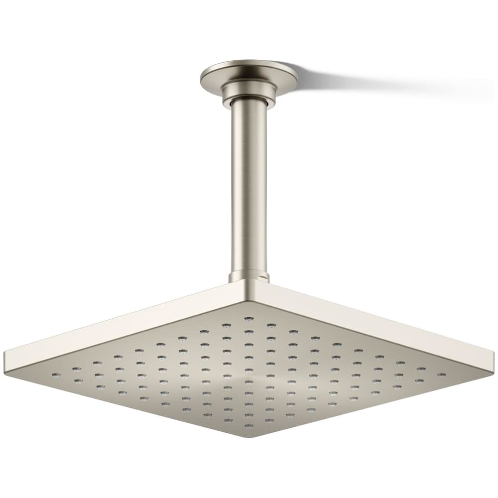 Honesty Square 8" Single Function 2.5 GPM Rainhead with MasterClean Sprayface