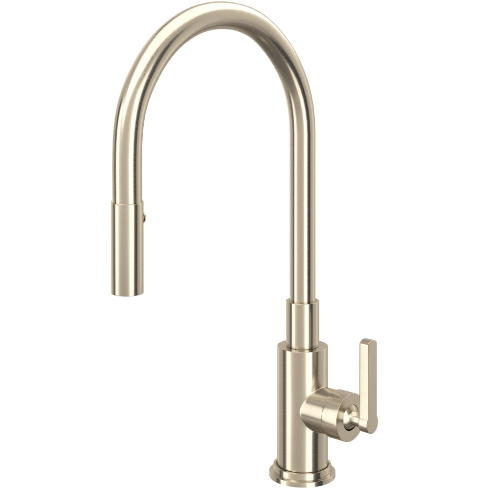 Lombardia 1.8 GPM Single Hole Pull Down Kitchen Faucet
