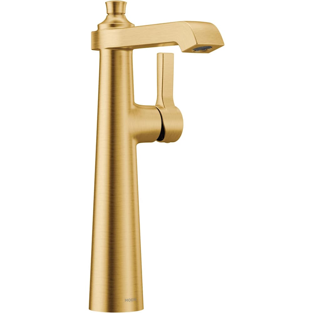 Moen Brantford Double Handle Centerset Bathroom Faucet - Pop-Up Drain Assembly and Valve Included (Pack of 2) Oil Rubbed Bronze