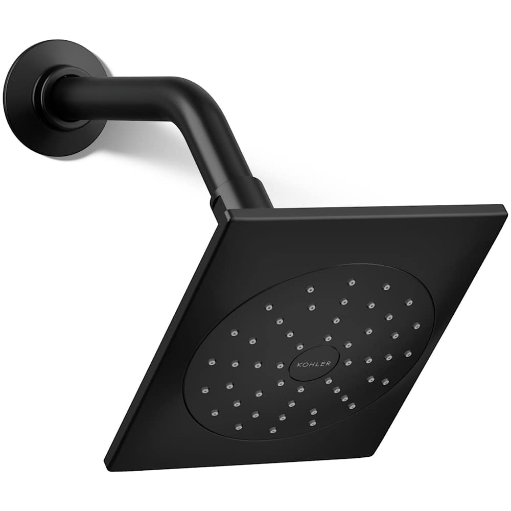 Loure 1.75 GPM Single Function Shower Head with MasterClean Sprayface and Katalyst Air-Induction Technology