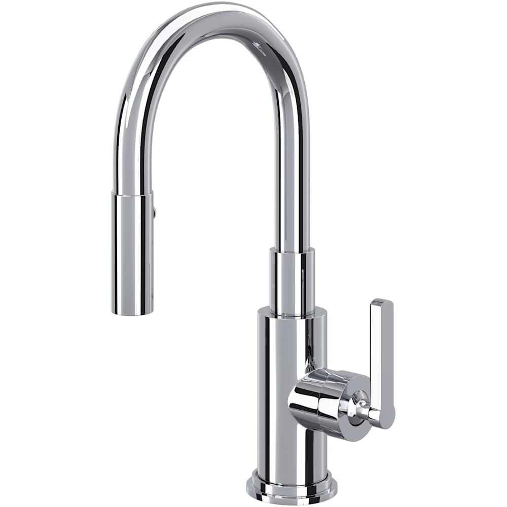 Lombardia 1.8 GPM Single Hole Pull Down Bar Faucet