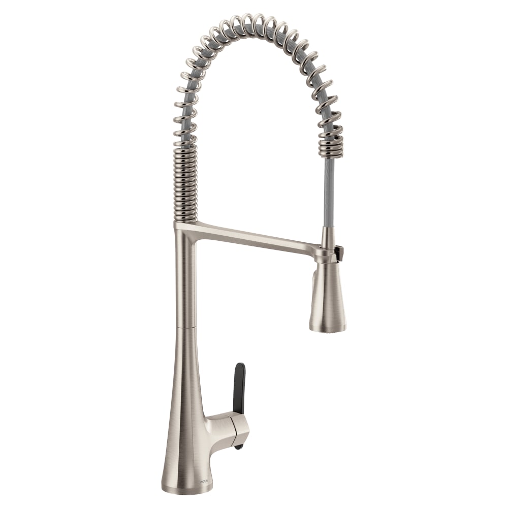 Moen Wynford Single Hole Bathroom Faucet with Metal Pop-Up Drain Assembly Oil Rubbed Bronze