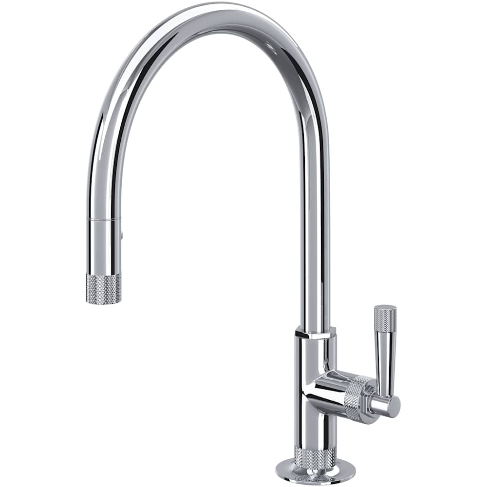Graceline 1.8 GPM Single Hole Pull Down Kitchen Faucet