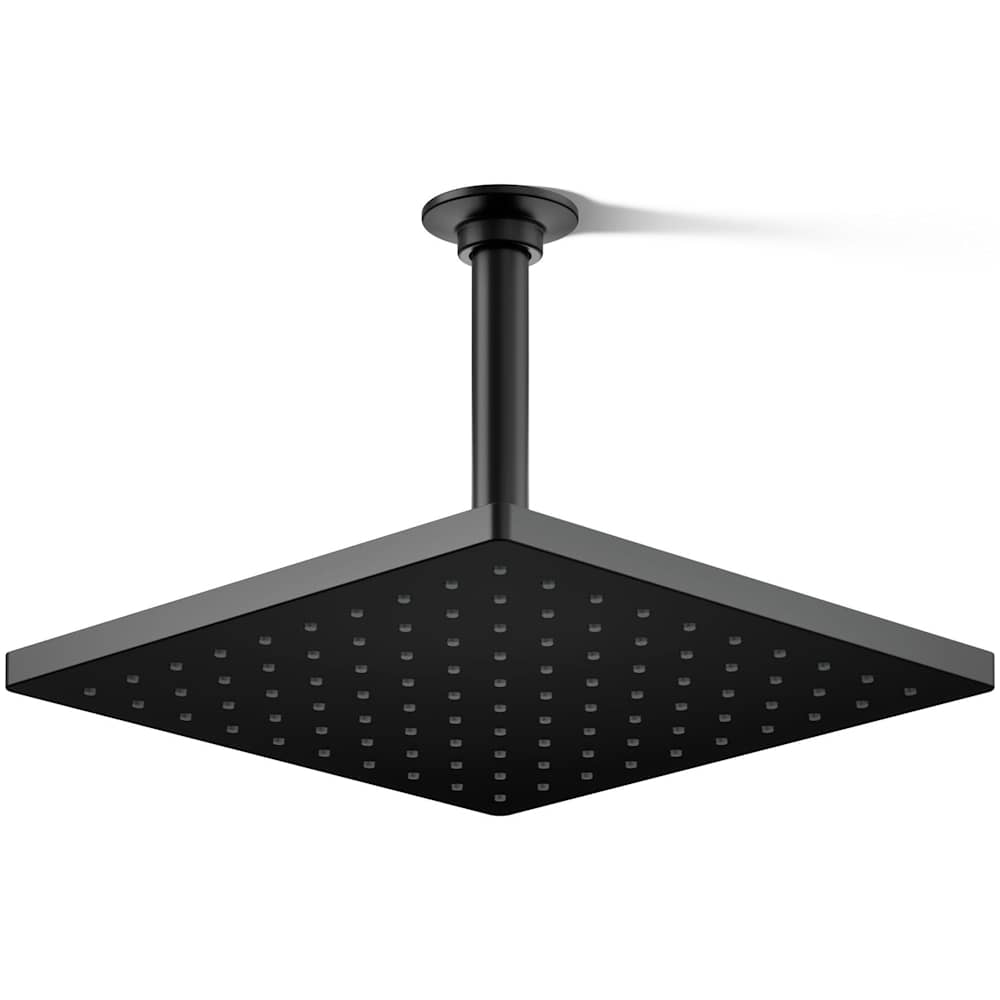Honesty Square 10" Single Function 2.5 GPM Rainhead with MasterClean Sprayface