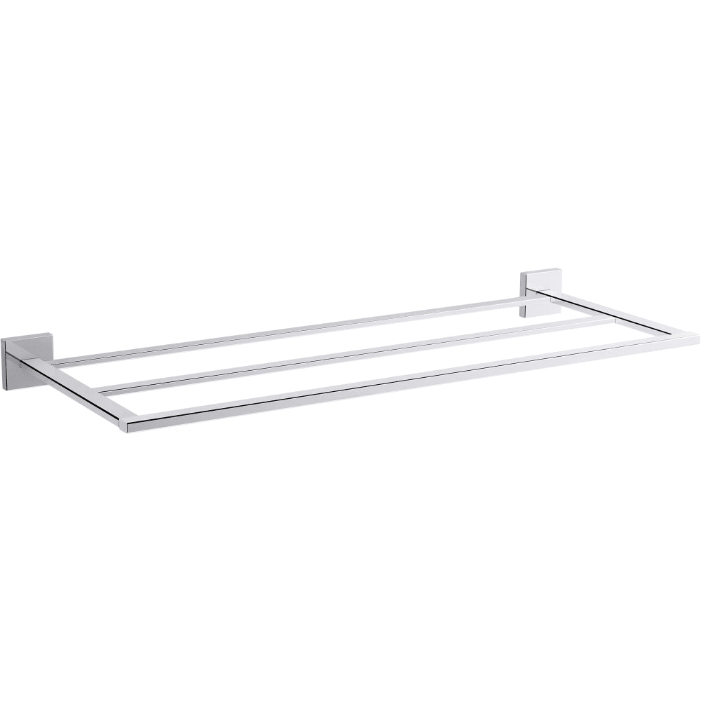 Square 24" Metal Towel Rack