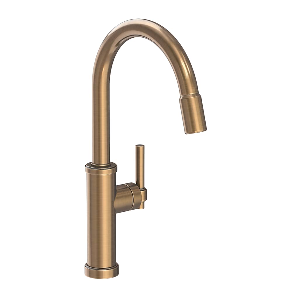 Seager 1.8 GPM Single Hole Pull Down Kitchen Faucet