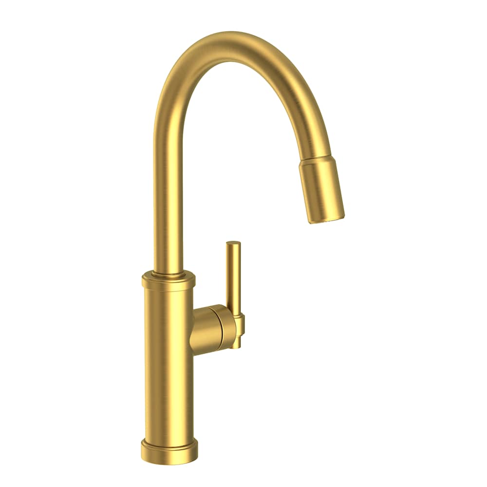 Seager 1.8 GPM Single Hole Pull Down Kitchen Faucet