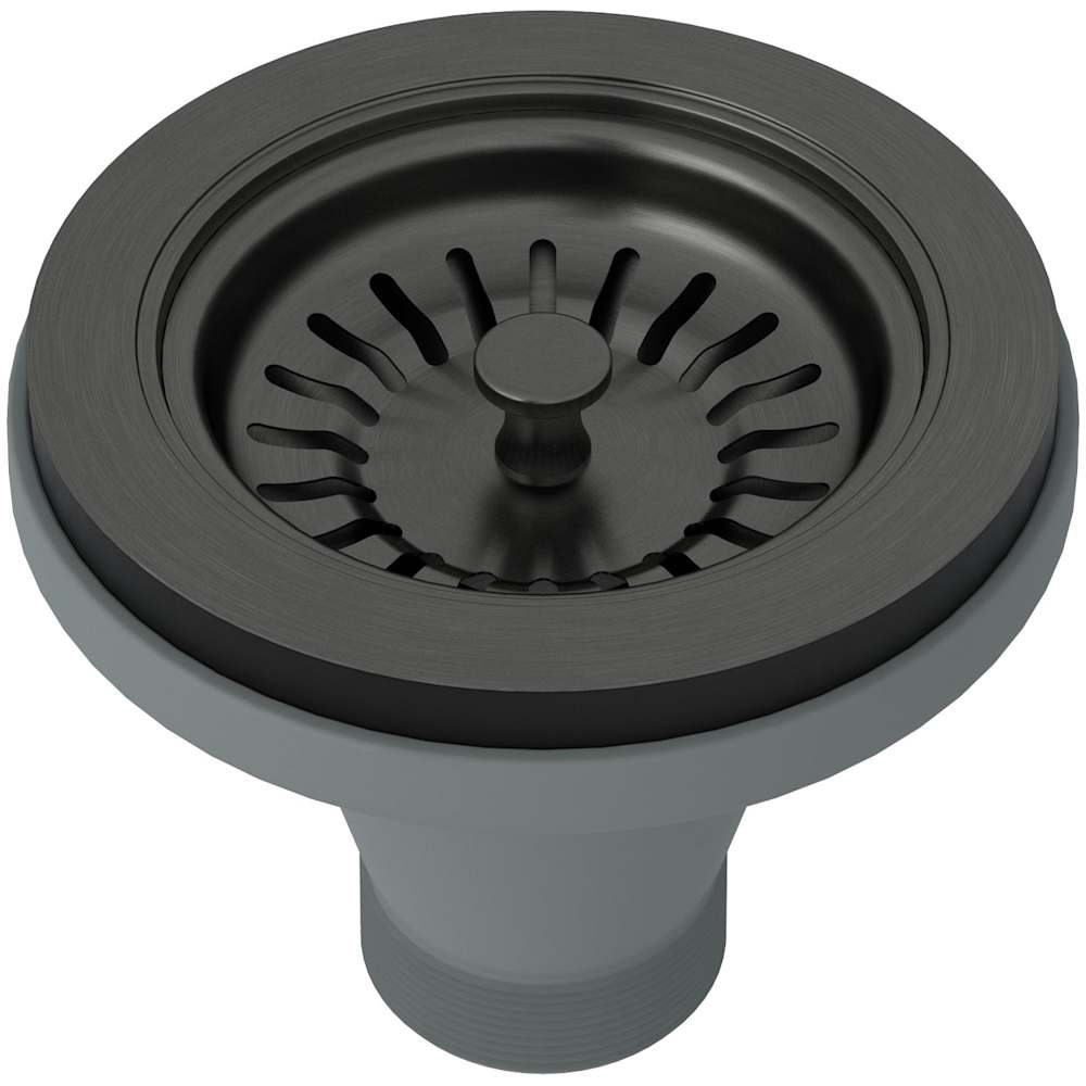 3 1/2" Basket Strainer - Less Pop-Up