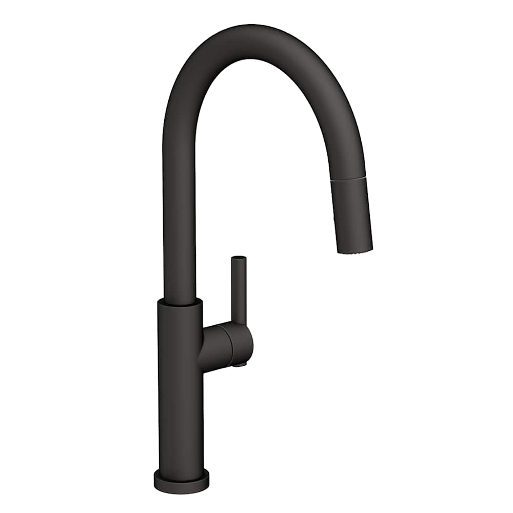 East Linear 1.8 GPM Single Hole Pull Down Kitchen Faucet