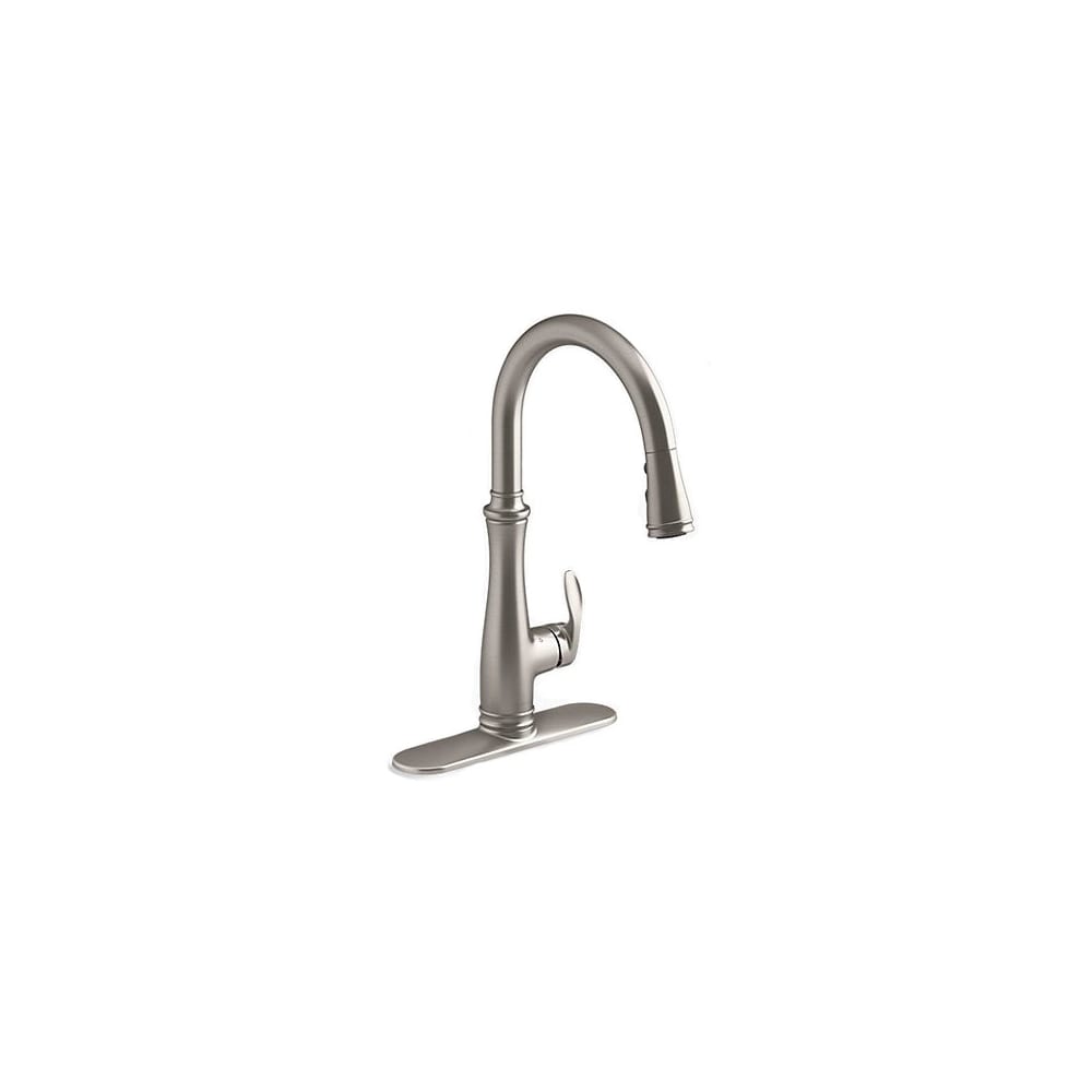 Bellera Touchless Pull-Down Kitchen Sink Faucet with Three-Function Sprayhead