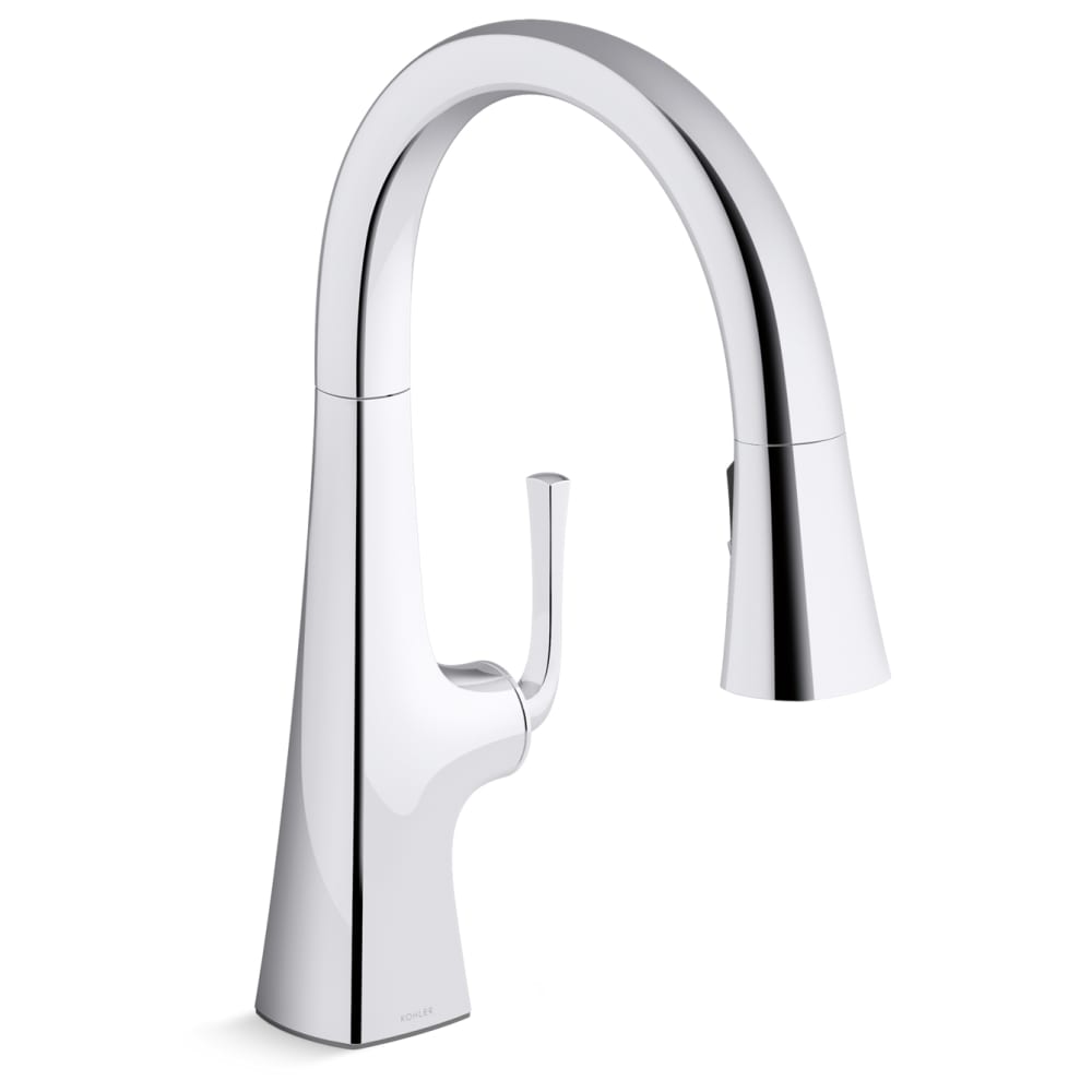Graze 1.5 GPM Single Hole Pull Down Kitchen Faucet