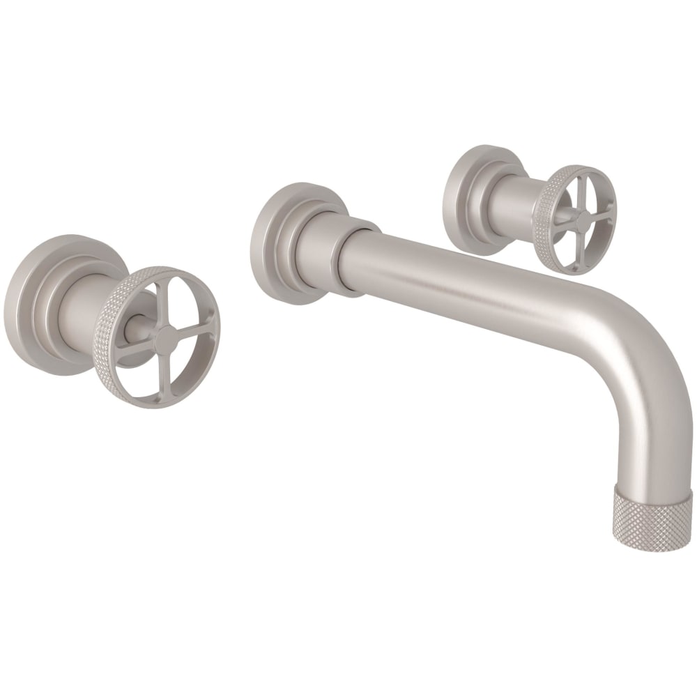 Campo 1.2 GPM Wall Mounted Widespread Bathroom Faucet