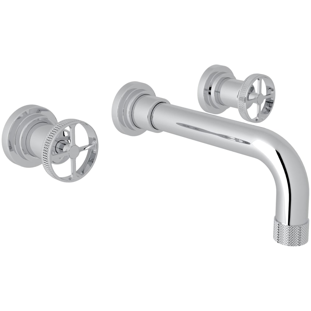 Campo 1.2 GPM Wall Mounted Widespread Bathroom Faucet