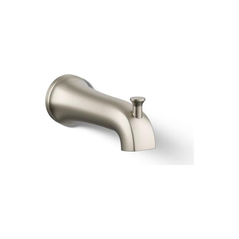 Tempered 6-3/8" Integrated Diverter Tub Spout