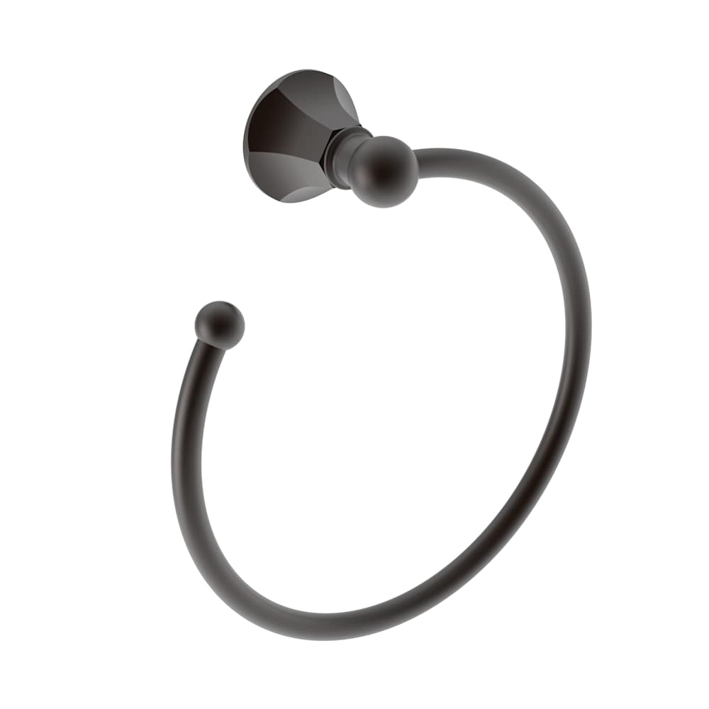 Metropole 2-5/16" Wall Mounted Towel Ring With Installation Hardware Included