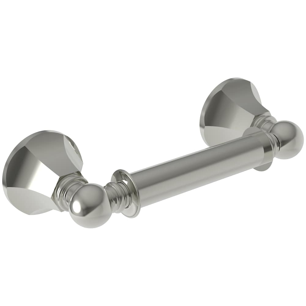 Metropole Wall Mounted Toilet Paper Holder With Concealed Screws And Secure Mounting Assembly