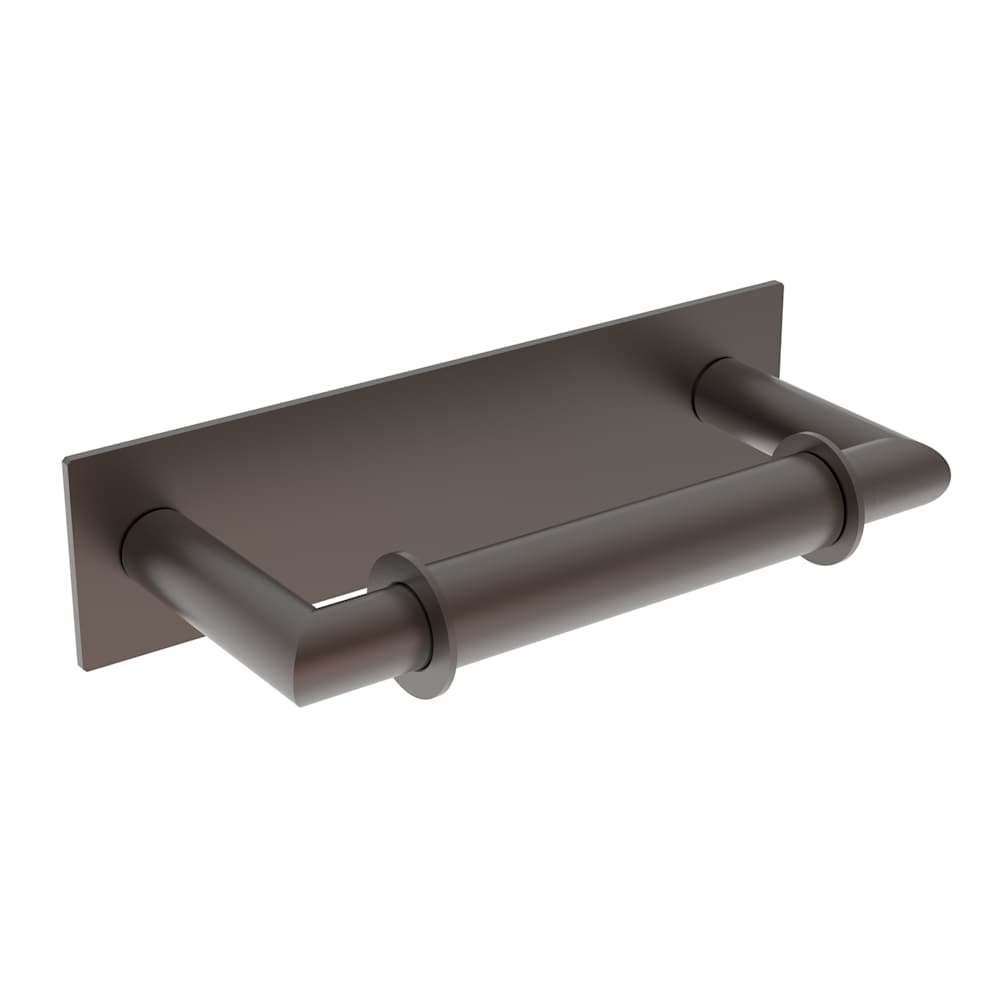 Metro Wall Mounted Toilet Paper Holder With Concealed Screws And Secure Mounting Assembly