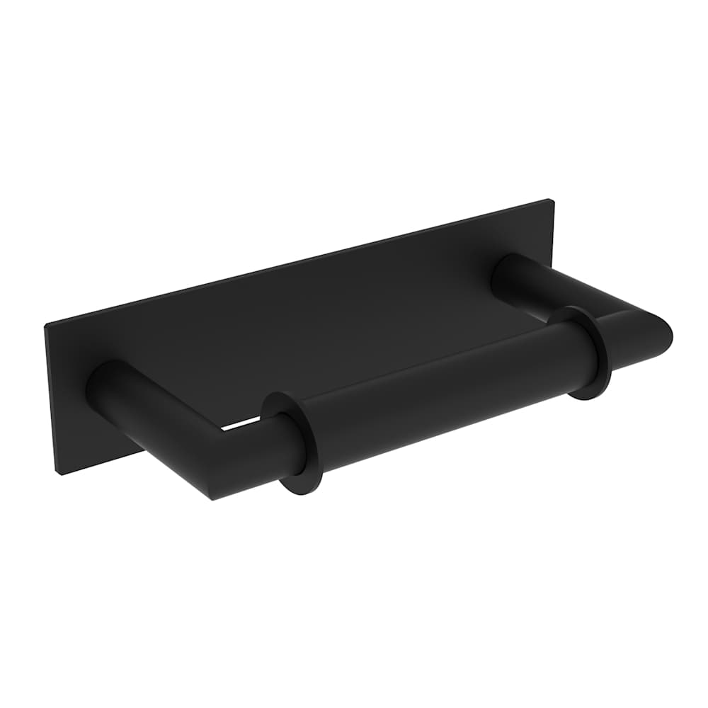 Metro Wall Mounted Toilet Paper Holder With Concealed Screws And Secure Mounting Assembly