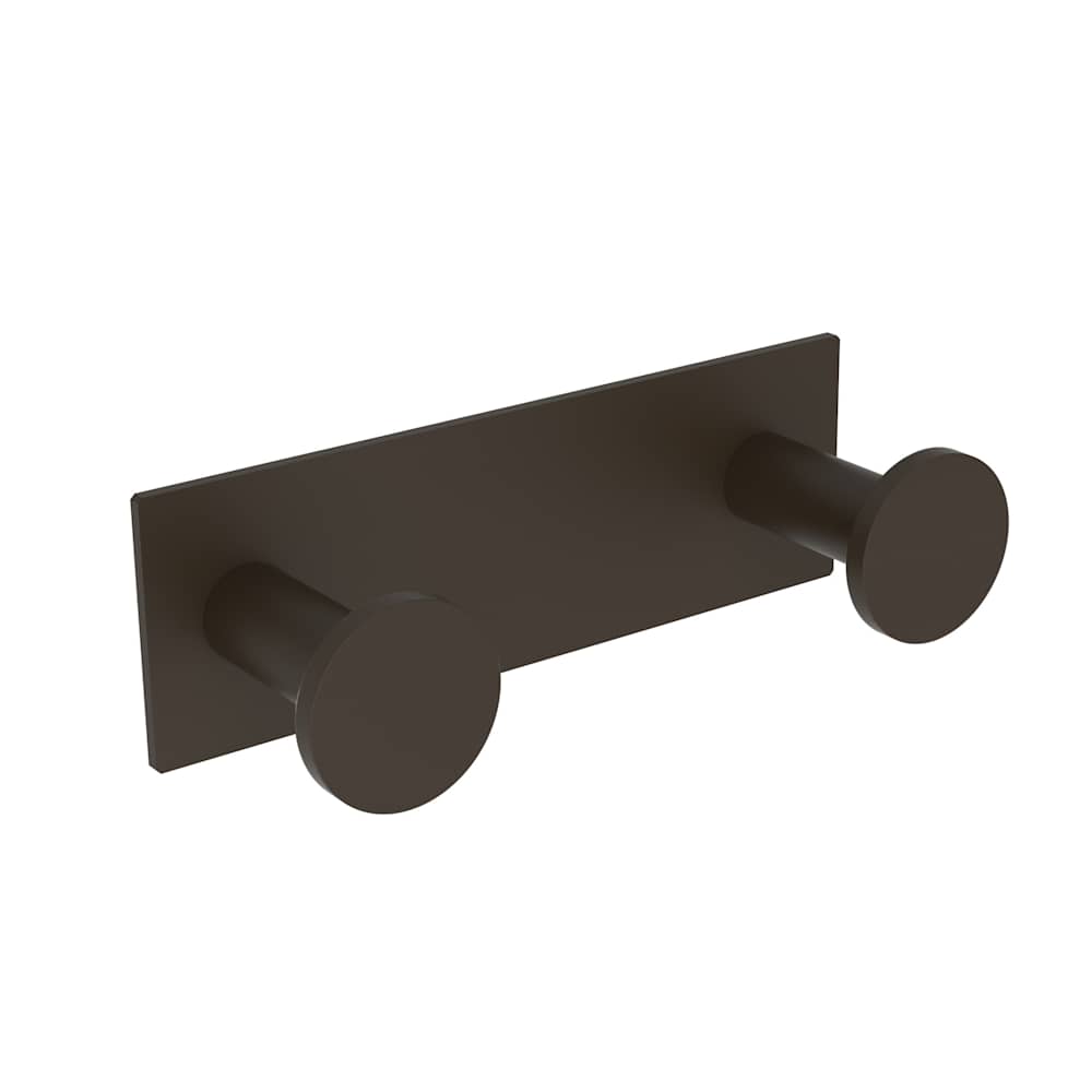 Metro Double Robe Hook With Secure Mounting Assembly