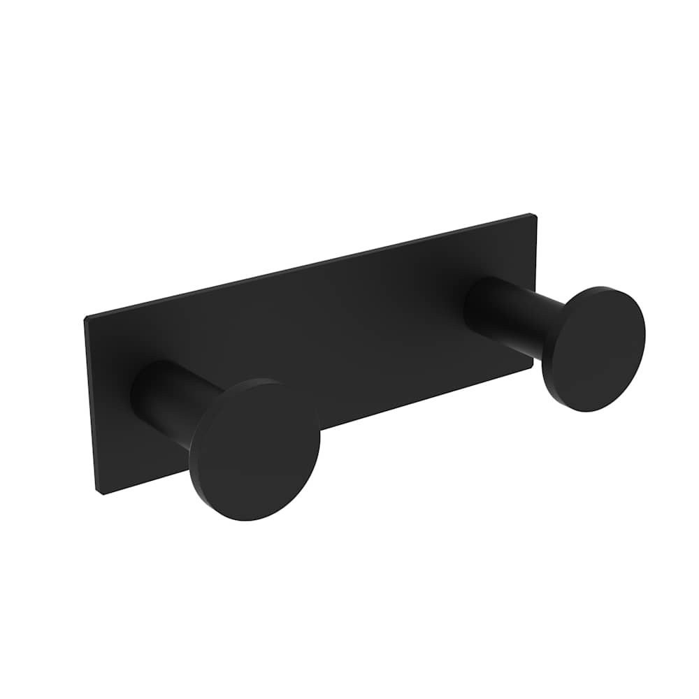 Metro Double Robe Hook With Secure Mounting Assembly