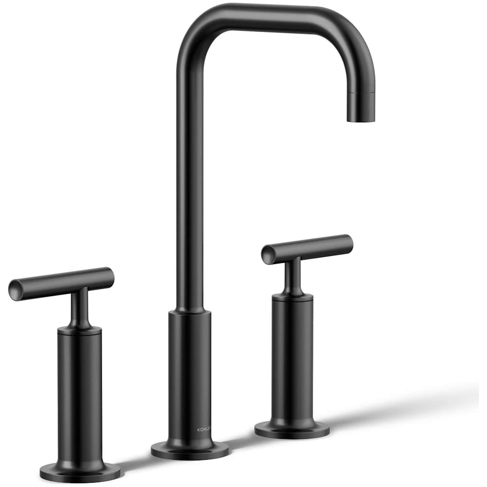 Purist 1.2 GPM Widespread Bathroom Faucet with Pop-Up Drain Assembly