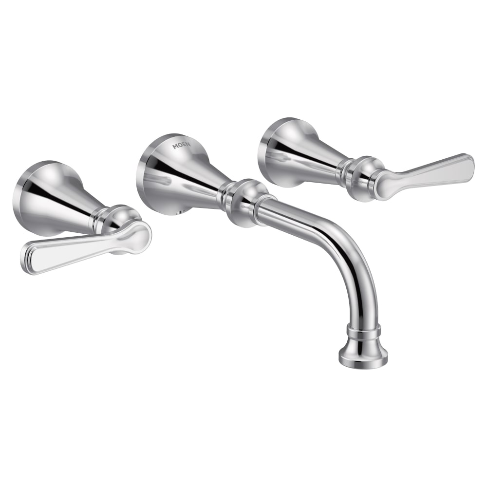 Moen Colinet Floor Mounted Tub Filler with Built-In Diverter - Includes Hand Shower Matte Black