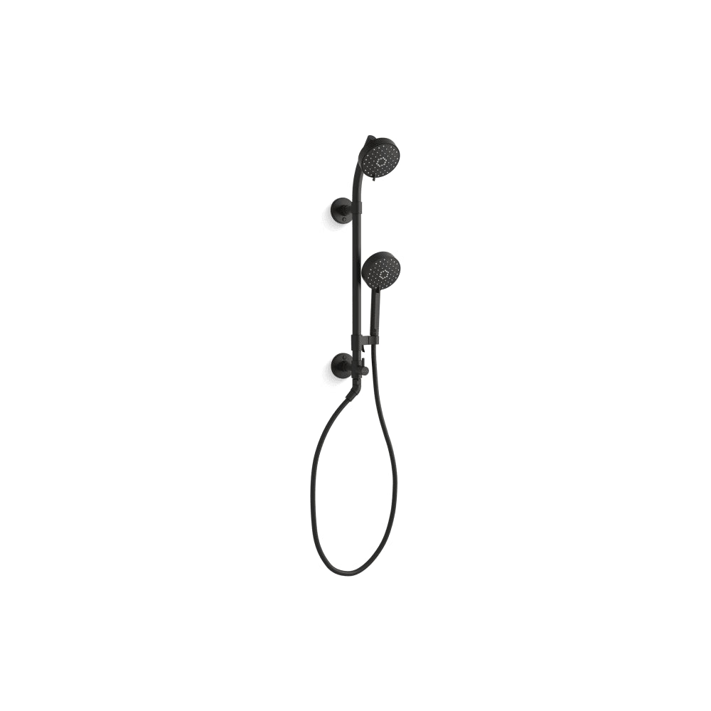 Awaken 1.75 GPM Retrofit Shower - Includes Shower Head, Hand Shower, Slide Bar, and Hose