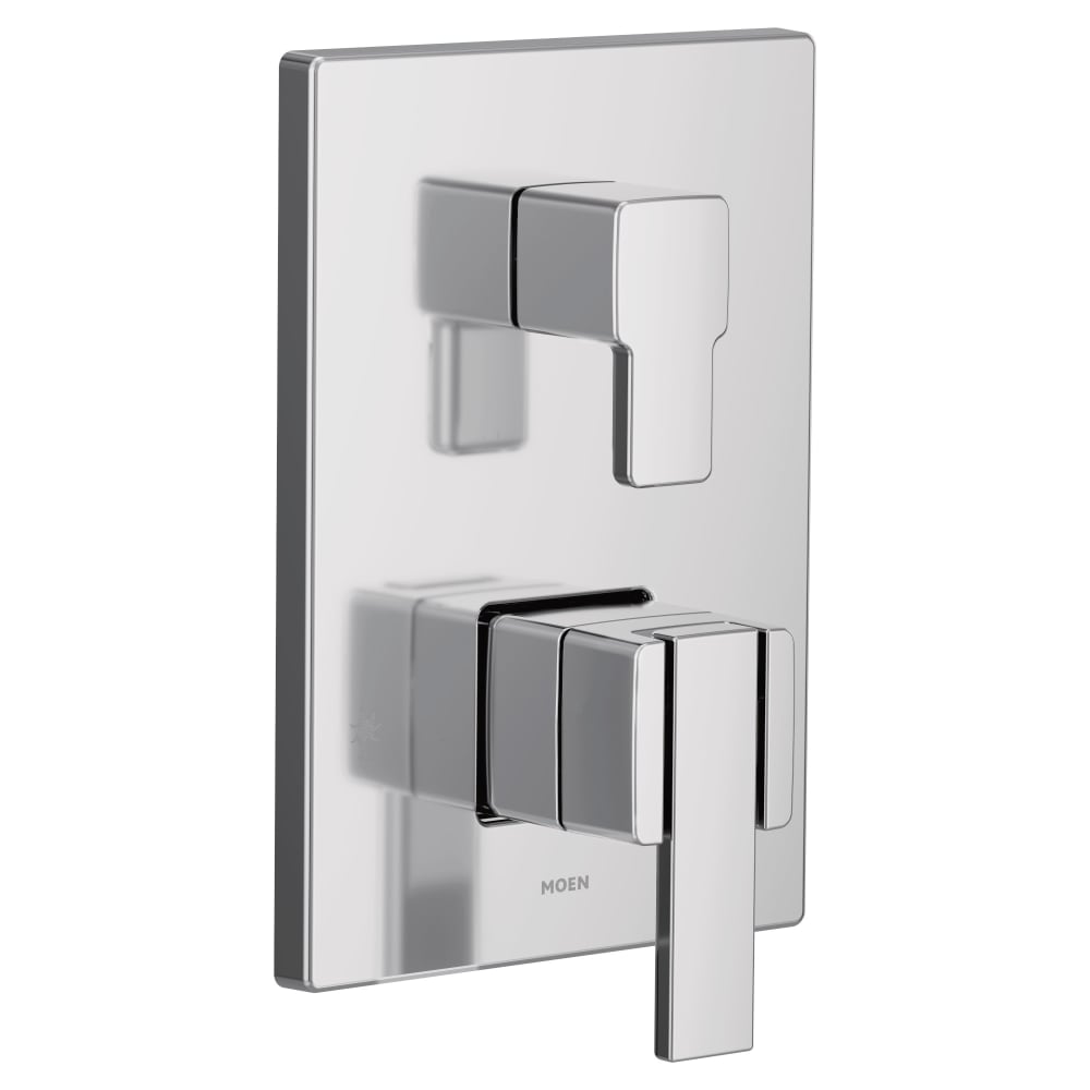 Moen Annex Shower System with 2.5 GPM Single Function Shower Head, Slide Bar, and Hand Shower Chrome