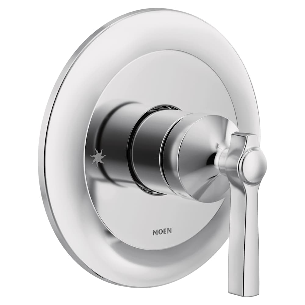 Moen Flara Shower Only Trim Package with 2.5 GPM Single Function Shower Head Brushed Nickel