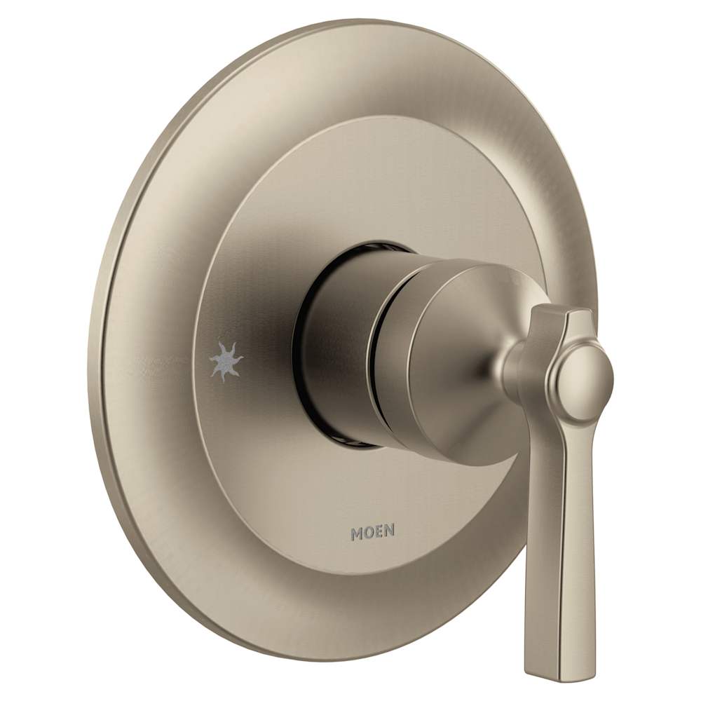 Moen Flara Shower Only Trim Package with 1.75 GPM Single Function Shower Head Brushed Gold