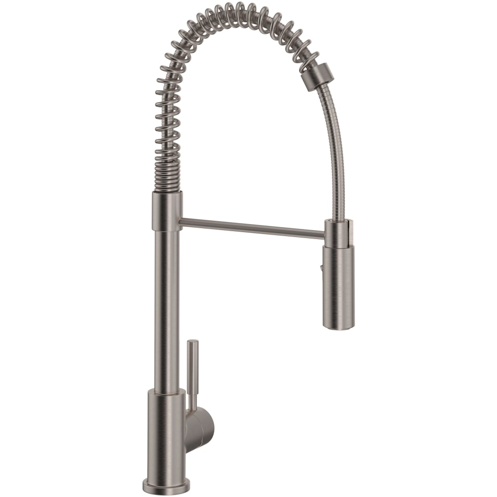 Lux 1.8 GPM Single Hole Pre-Rinse Pull Down Kitchen Faucet
