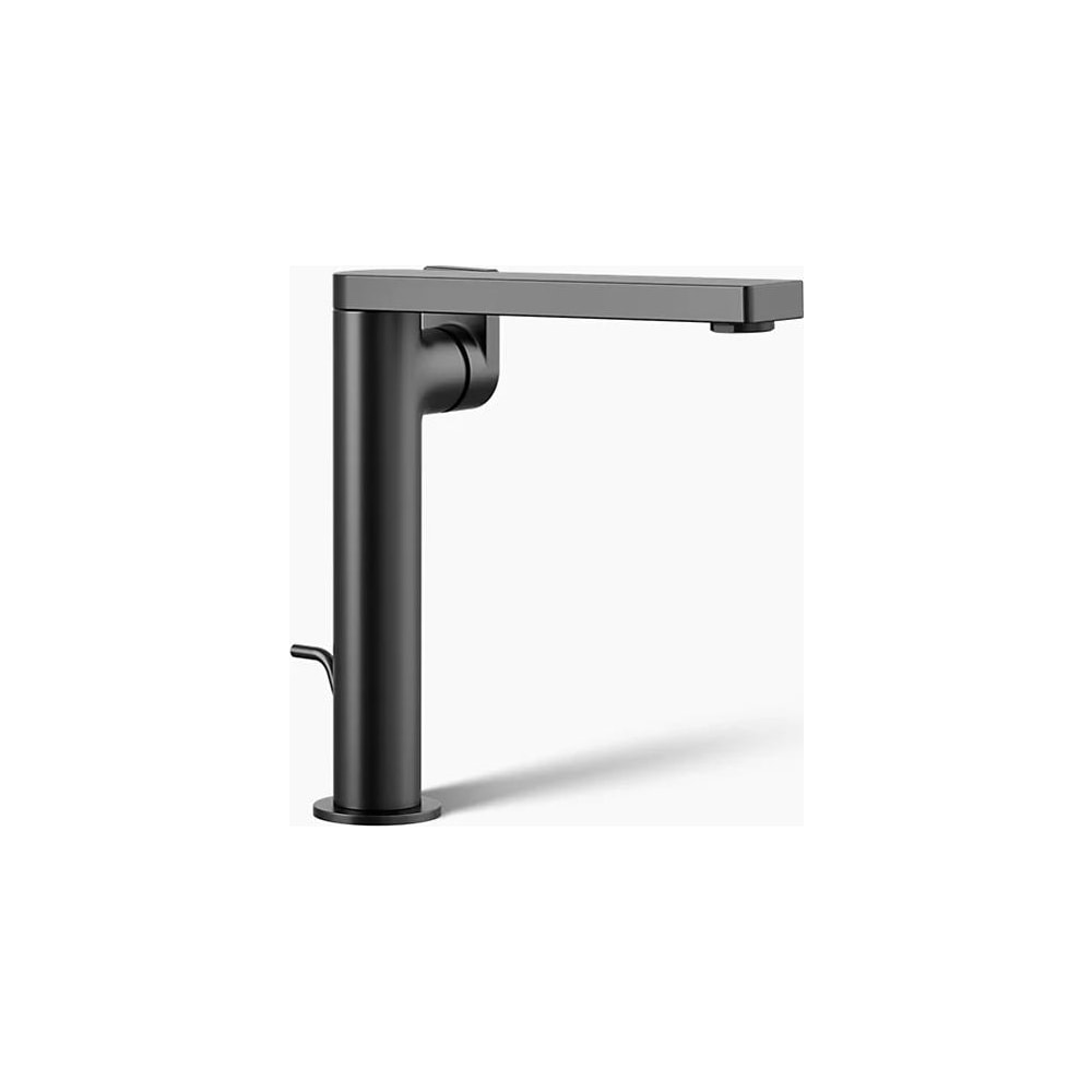 Composed 1.2 GPM Vessel Single Hole Bathroom Faucet with Pop-Up Drain Assembly