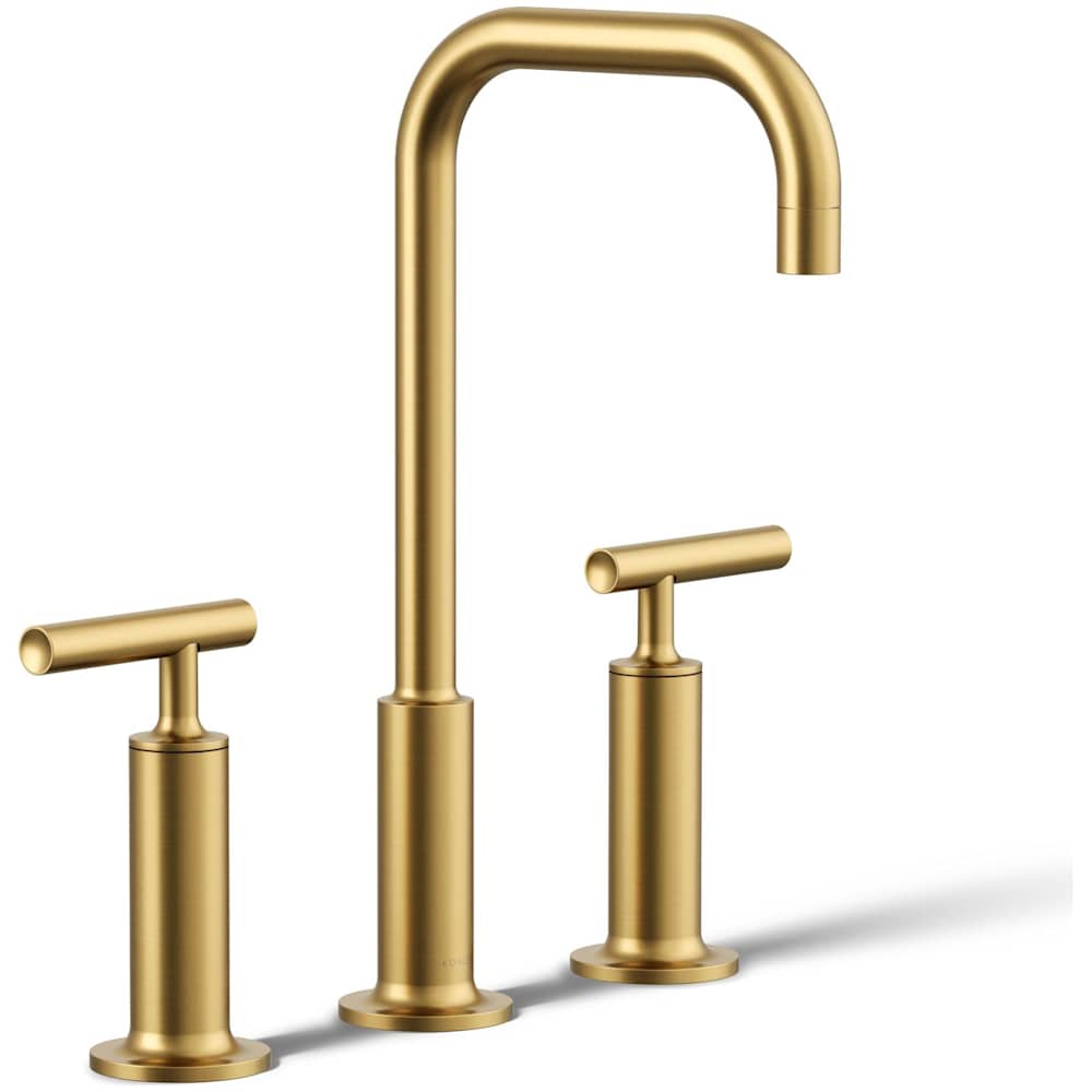 Purist 1.2 GPM Widespread Bathroom Faucet with Pop-Up Drain Assembly