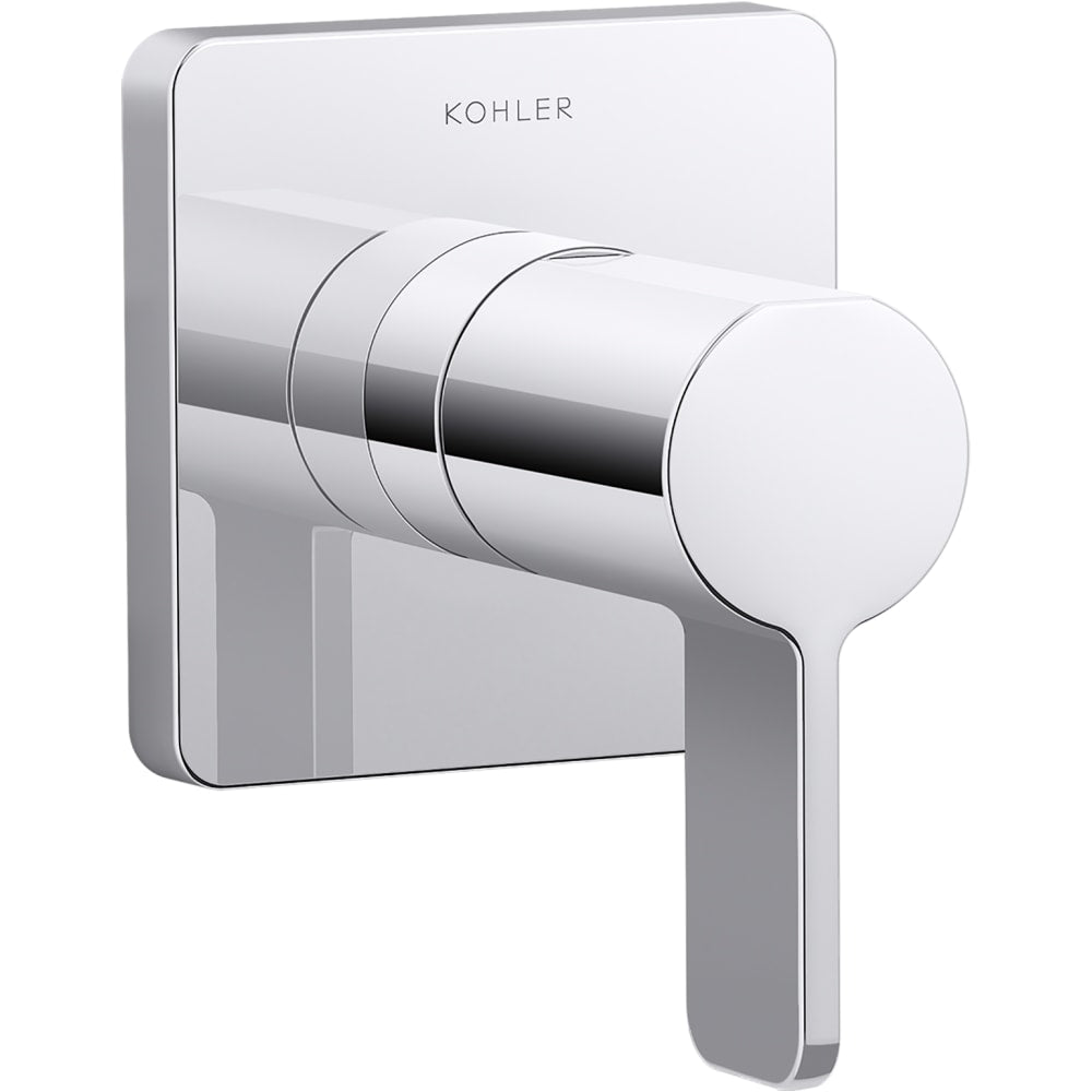 Parallel Single Handle 3 Function Diverter Valve Trim - Less Valve
