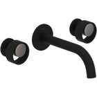 Matte Black / Satin Nickel