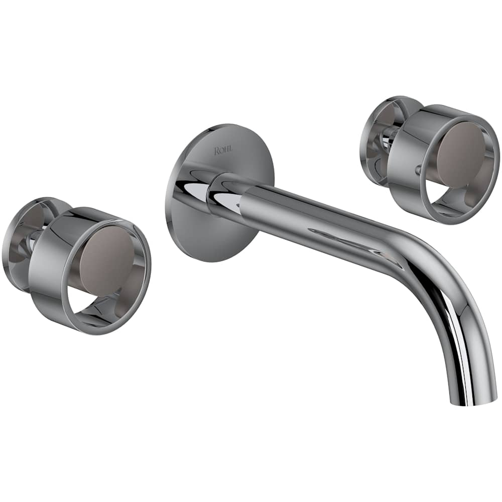 Eclissi 1.2 GPM Wall Mounted Widespread Bathroom Faucet